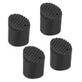 thumbnail image 1 of Uxcell Almohadilla para pies de escalera, Almohadilla antideslizante de goma para escalera, Accesorios de reemplazo para escalera, Gris, 4Pack, 1 of 6