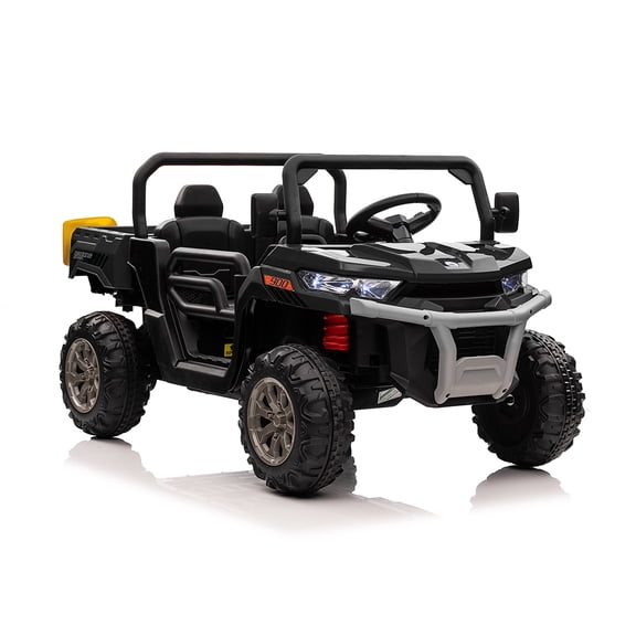 Carro Eléctrico VANLIG Safari Camioneta Montable Infantil Negro con Control Remoto