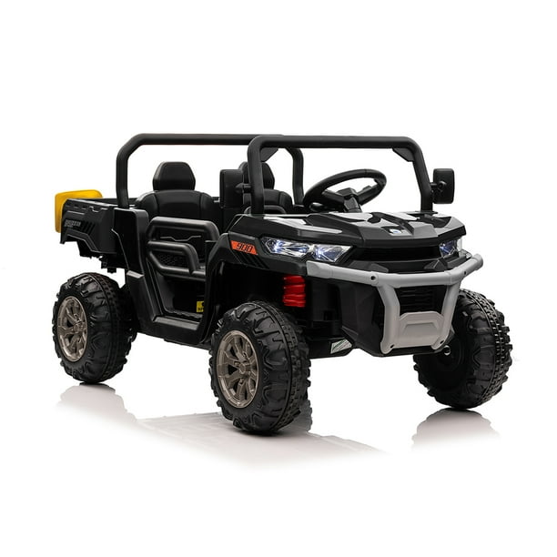 Carro Eléctrico VANLIG Safari Camioneta Montable Infantil Negro con Control Remoto