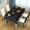 thumbnail image 3 of Yayeee Tablecloths for Rectangular Tables 60 x 120 inch Party Table Cover, Pixel Cat, 3 of 6