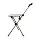 thumbnail image 1 of Asiento de bastón,Silla de bastón plegable fácil de transportar,Bastón de senderismo ligero con asiento antideslizante y portátil.,Taburete de caña con soporte para personas Beige, 1 of 9