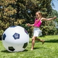 thumbnail image 4 of Do-U-Play: Jumbo Soccer Ball - 30" Inflatable Ball, Outdoor Sports Play, Kick-Chase-Bounce, Hand Pump, Easy Inflate & Deflate, Adults & Kids Ages 3+, 4 of 7