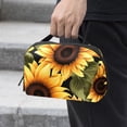 thumbnail image 2 of Sunflower Digital Pouch with Oxford Fabric, Waterproof, Size 5.9x9.44x3.14 in, Cord Organizer, Charger Organizer, Bag Cable Organizer, Electronic Travel Case Organizer, 2 of 6