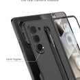 thumbnail image 6 of Decase Case for Samsung Galaxy Z Fold 6 with Pen & Stylus Holder and Built-in Screen Protector,Shockproof Anti Fingerprint Protective Fold 6 Stylus Case Slim Cover for Z Fold 6,White, 6 of 9