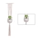 thumbnail image 3 of Yuarrent Cestas colgantes 100 hechas a mano, soporte para plantas, macramé, colgador de plantas, maceta para colgar en la pared interior, soporte para Jardín y Patio No.14 Yuarrent HA001777-14, 3 of 6