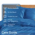 thumbnail image 7 of Deconovo Brushed Microfiber Bedding Sheet Set, Soft Sheets for Bedroom, Full, Teal, 4 Piece, 7 of 7