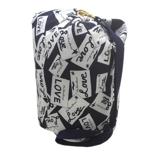 Pre-Owned Yves Saint Laurent LOVE Shoulder Bag, Navy Nylon