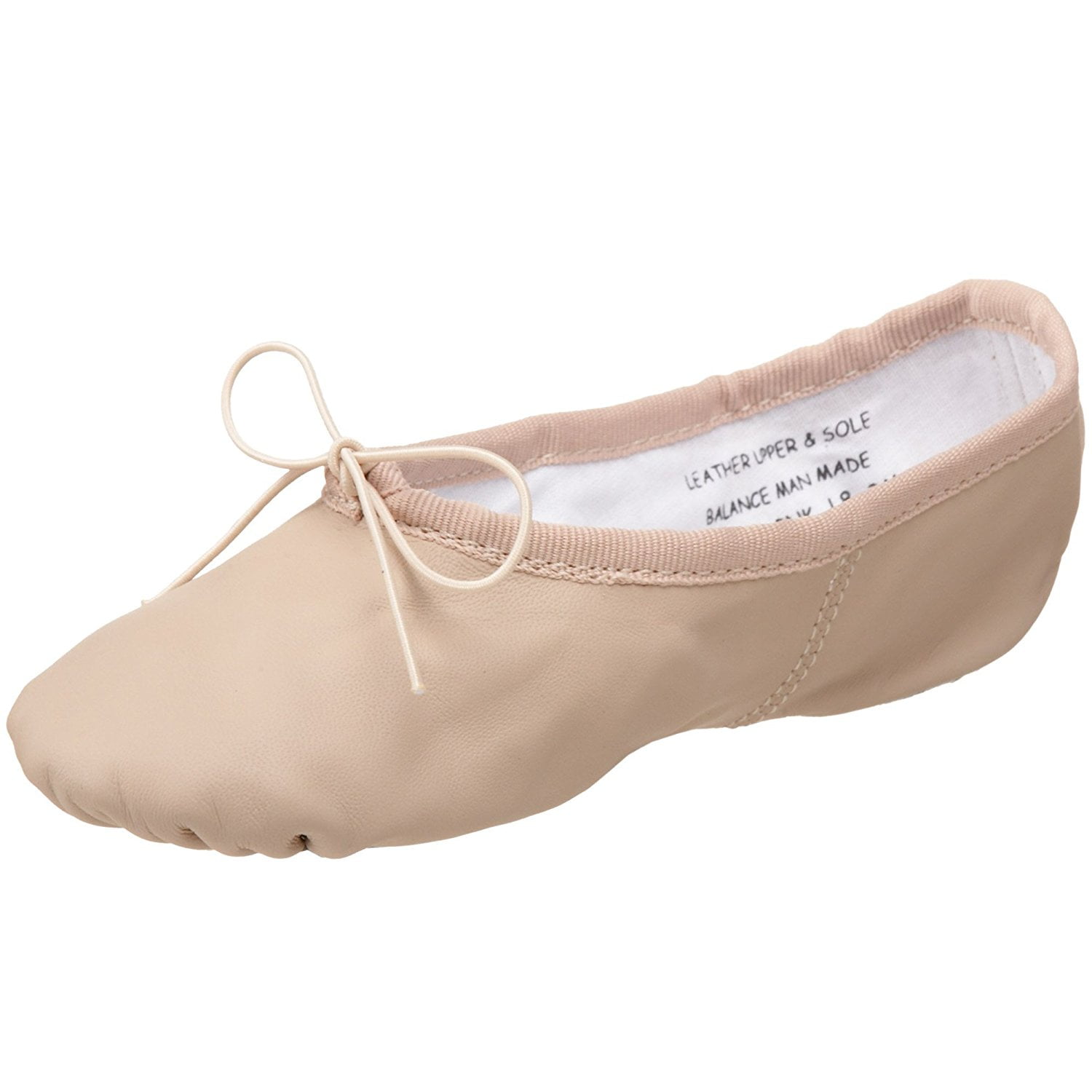 pink split sole ballet shoes