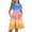 #04Multicolor, variant on ZKIRBJV Girls Summer Dress Size 10-12 Cute Gradient Short Sleeve Dresses Summer Kids Crew Neck Princess Midi Dress School Sundress Purple 12-14 Years