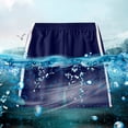 thumbnail image 5 of HOMADLES Boys Athletic Shorts, Soccer Shorts Boys Elastic Waist Lightweight Short Pants Outdoor Gym Running Shorts Boys Active Shorts Navy 11-12 T, 5 of 9