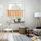 thumbnail image 4 of pstuiky Cortinas con cenefa para cocina: paneles de cortina con bolsillo para barra corta que bloquean la luz en ventanas pequeñas baños y sótanos., 4 of 7