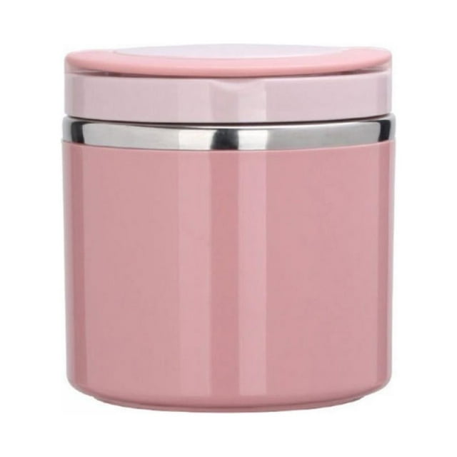 Blue Wide Mouth Thermos Lunch Box For Kids with Handle Portable Soup Thermos Kids Lunch Box Insulated Hot 21.3 fl.oz