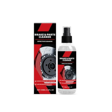 100ml Car Brake Hub Cleaner Fast-Acting Spray for Daily Removal of Grease Dusts and Stickys Residues On Wheel Hubs