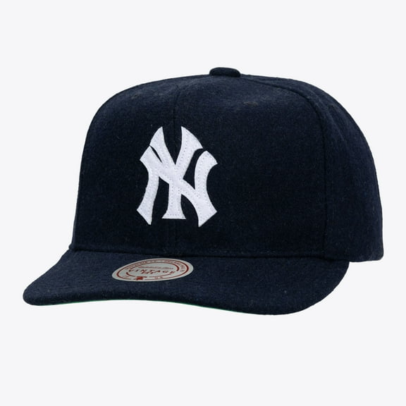 Unisex   Navy New York Yankees Vintage Fit Melton Wool Adjustable Hat