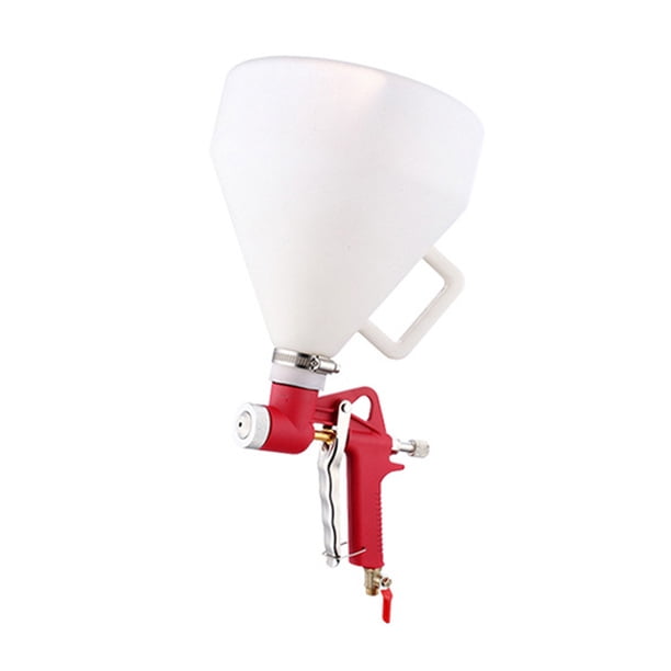 Máquina de aerosoles Máquina de pulverización de tolva de aire de gran capacidad portátil de 6L, pulverizador de pintura de pared de paneles de yeso para el hogar, taza desmontable con 3 boquillas Irfora Máquina de aerosoles