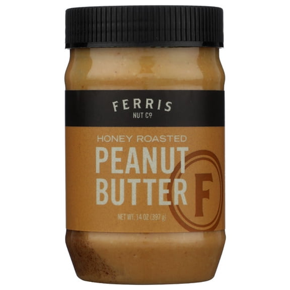 (Pack of 6) Ferris Coffee & Nut Peanut Butter Honey Roasted 14 oz