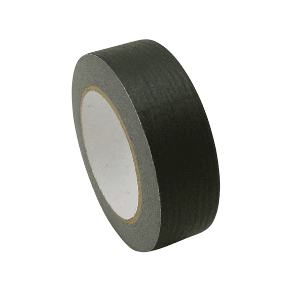 JVCC JV497 Black Masking Tape: 1-1/2 in. x 60 yds. (Black)