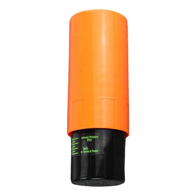 Ball Saver Deluxe Soporte para contenedor 3 Presurizador naranja shamjiam Contenedor de pelota de tenis