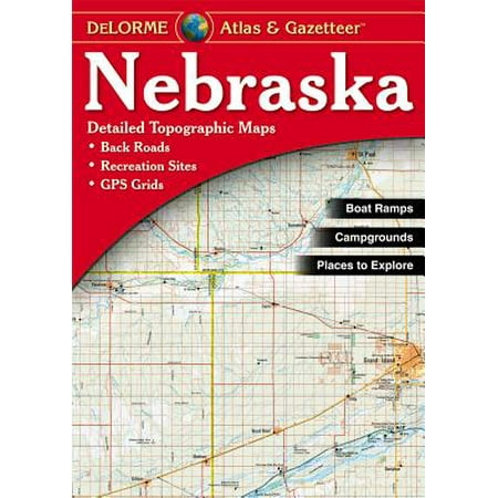 - Nebraska - Delorme 2nd: 9780899333281