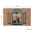 thumbnail image 2 of Coir Door Mat Cats Sweet Home 18 X 30, 2 of 3
