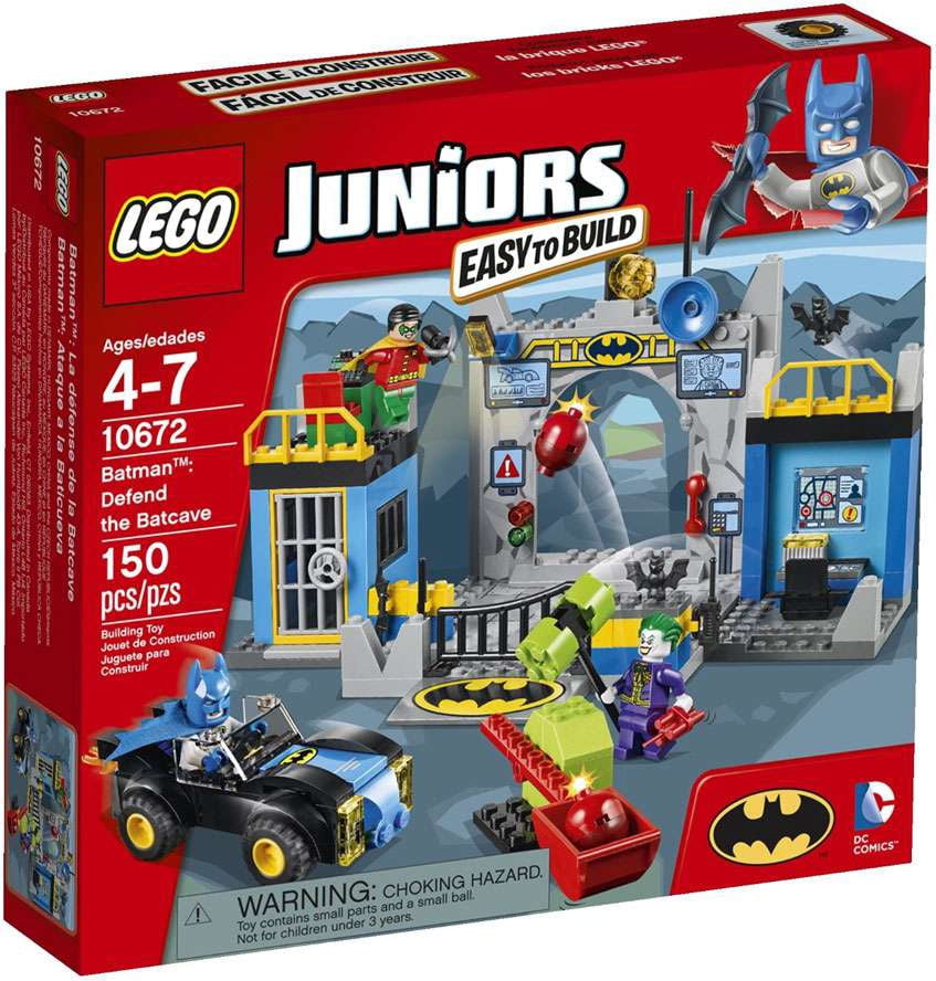 Pre-Owned LEGO 10672 Juniors Batman: Defend The Bat Cave - Walmart.com