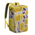 thumbnail image 1 of Sac à Dos Isotherme Motif Fleur Colorée Vive, Sac à Dos Déjeuner Étanche pour Barbecues d'Été, Randonnée, Pêche, 1 of 6