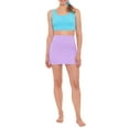 thumbnail image 4 of Hit Rewind Juniors Crinkle Mini Skirt Coverup with Scrunchy, 4 of 4