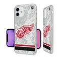 thumbnail image 2 of Detroit Red Wings iPhone Stripe Clear Ice Case, 2 of 7