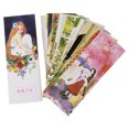 thumbnail image 6 of 30pcs Flowers Birds Bookmarks Paper Page Notes Label Message Card Book Marker School Supplies Stationery, 6 of 13