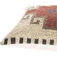 thumbnail image 3 of Surya Gada GAD-002 20 x 20" Down Fill Pillow Kit in Beige/Brick Red/Brown, 3 of 5