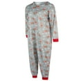 thumbnail image 1 of Christmas Matching Family Loungewear Hoodie Pattern Zipper Romper, 1 of 7