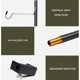 thumbnail image 3 of Detachable Lantern Stand Lamp Camping Lamp Bracket Lamp Holder Portable Camping Accessory, 3 of 5