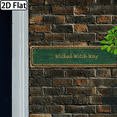 thumbnail image 6 of 2D Flat, 2D Flat Vintage Metal Sign - Wicked Witch Way Retro Halloween Wall Art, 416 Inches, Playful Witchcraft Theme for IndoorOutdoor Decor, Durable Metal Wall Art DecorWhimsical Decor2D Flat, 6 of 9