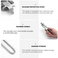 thumbnail image 6 of 3pcs Jar Opener for Weak Hands – Multifunctional Adjustable Stainless Steel Can & Bottle Opener, Manual Jar Lid Gripper Tool for Seniors, 6 of 9