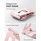 thumbnail image 4 of Soporte para tableta Nulaxy, doble plegable, de aluminio, para iPad, oro rosa, 4 of 6
