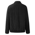 thumbnail image 6 of LEAVINGSUO Womens Tops Winter Coats for Women Fashion Women Solid Stand-up Collar Cardigan Down Jacket Outerwear Padded Coat, 6 of 6