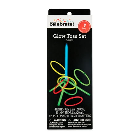Multicolor Glow Toss Game Set, by Way To Celebrate