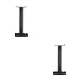 thumbnail image 3 of sweethay Soporte multifuncional para auriculares, soporte de pantalla de escritorio para teléfono, soporte de jugador portátil desmontable ABS, caja de Negro 2piezas, 3 of 5