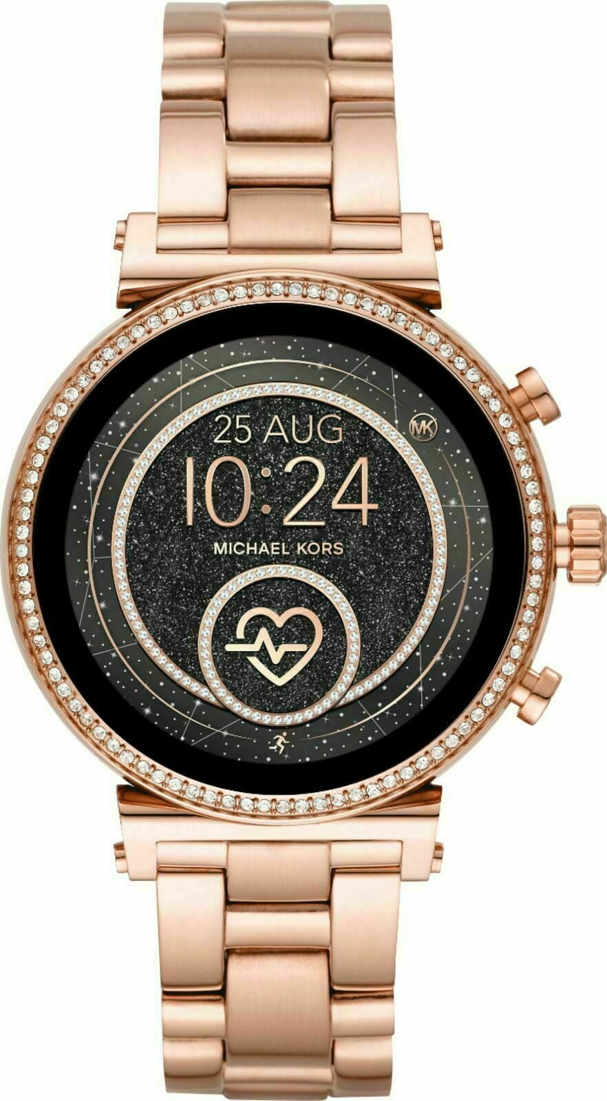 Amazoncom Michael Kors Access Womens Sofie Heart Rate TouchScreen  Smartwatch with StainlessSteel Strap Rose Gold 18 Model MKT5063   Electronics