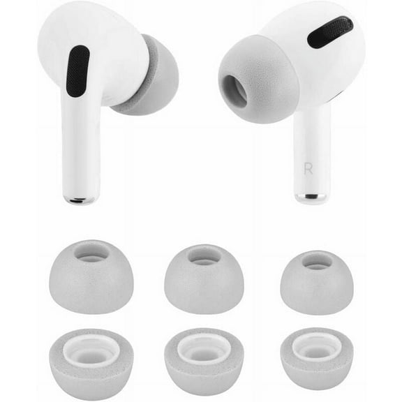 In-Ear Earbuds for AirPods Pro, 3 Pairs Memory Foam In-Ear Tips Replacement for Noise Reduction