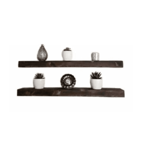 SET 2 Repisas Flotantes Libreros Empotrables en Pared Repisas Flotantes PAGODA Moderno Minimalista