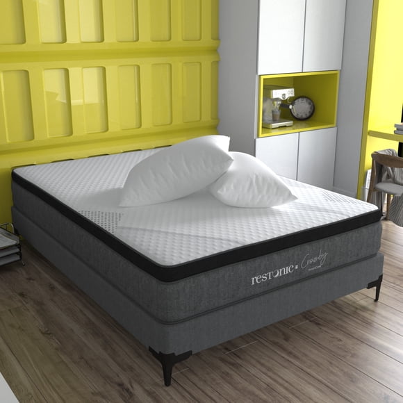 Colchon Individual  RestonicClassy + Almohada Memory Foam