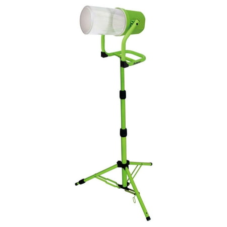 Designers Edge L2008 Green 360-Degree Portable Fluorescent Work Light with Tripod
