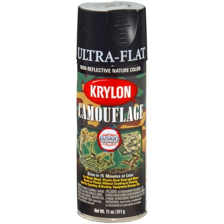 Krylon 4290 Krylon Camouflage Paint with Fusion for Plastic