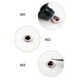 thumbnail image 3 of 100x extensiones de pestañas pegamento tazas de plantación Injerto de uñas herramienta de maquillaje-hecho de plástico, firme y duradero, . Macarena anillos de pegamento para extensiones de pestañas nuevos, 3 of 8