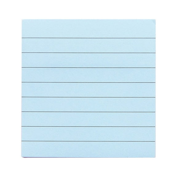 Lined Sticky Notes Ruled Post Stickies It Super Sticking Power Memo Pads Its Strong Adhesive 80 Sheets/pad…