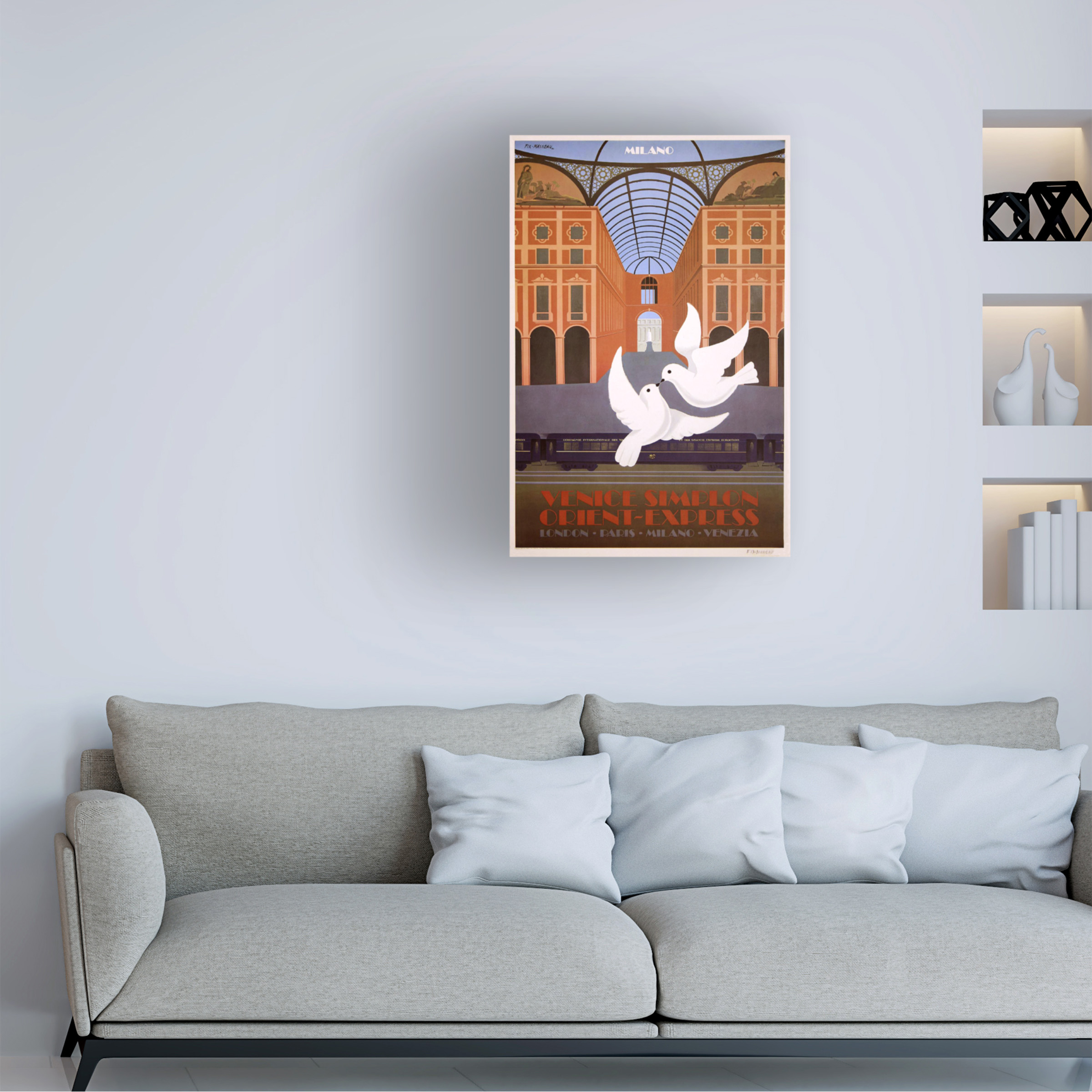 Trademark Fine Art 'Travel 35' Canvas Art by Vintage Lavoie