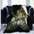thumbnail image 1 of HAHDAXIA Apex Legends Octane Legend Ultra-Soft Micro 3D Printed Fleece Throw Blanket 80" X60, 1 of 5