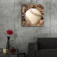 thumbnail image 5 of Epic Art 'Baseball Season' by Lori Deiter, Acrylic Glass Wall Art, 24"x24", 5 of 8