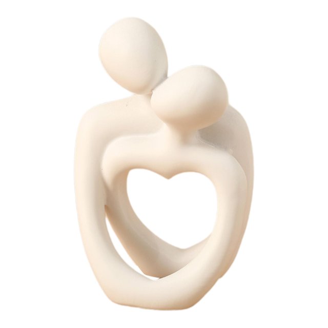 Figura de resina Perfecl escultura decorativa para hogar 5,5 cm x 12 cm x 5 cm